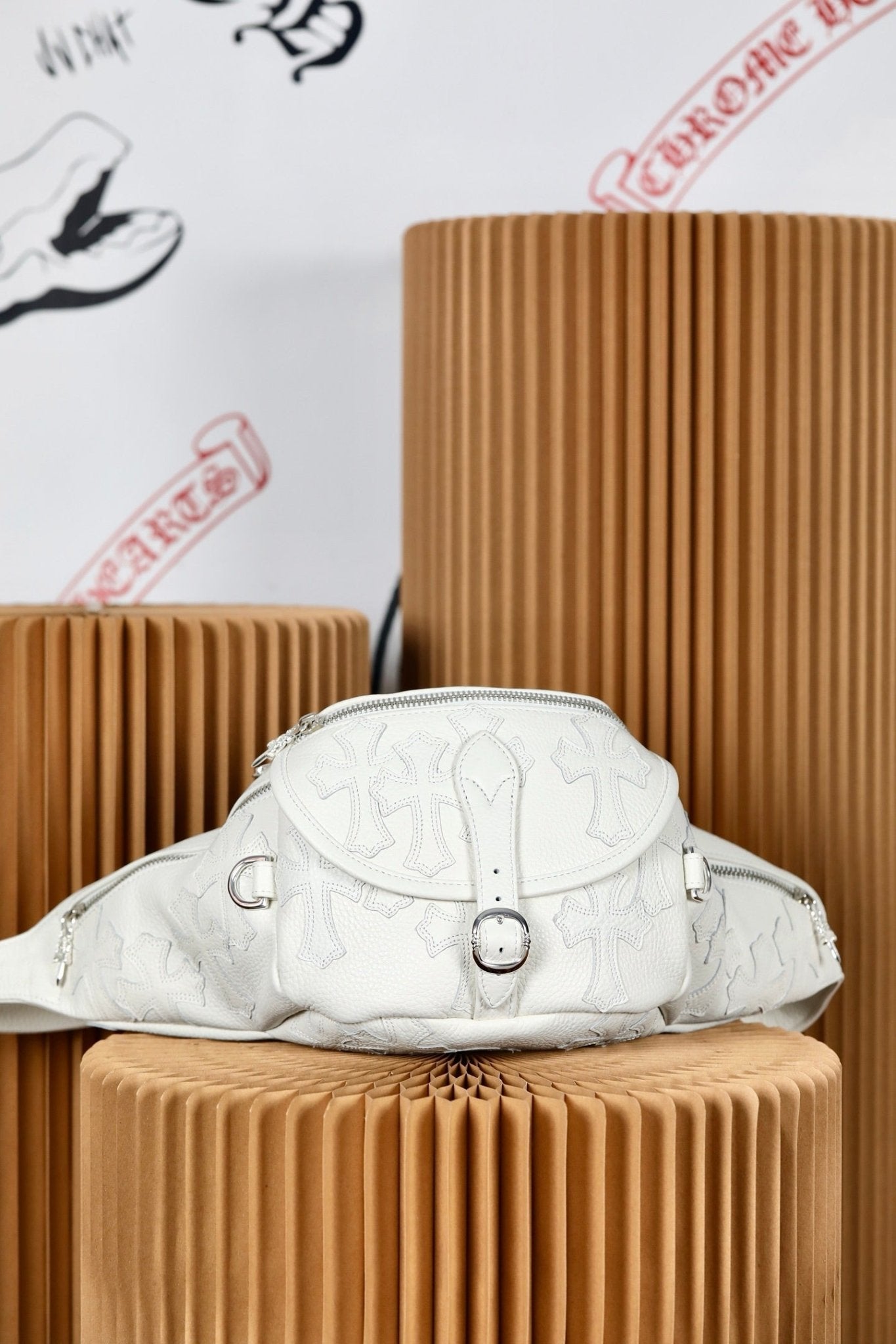 ＣＨＲＭ ＨＲＴＳ WHITE CROSS PATCH SNAT PACK WHITE