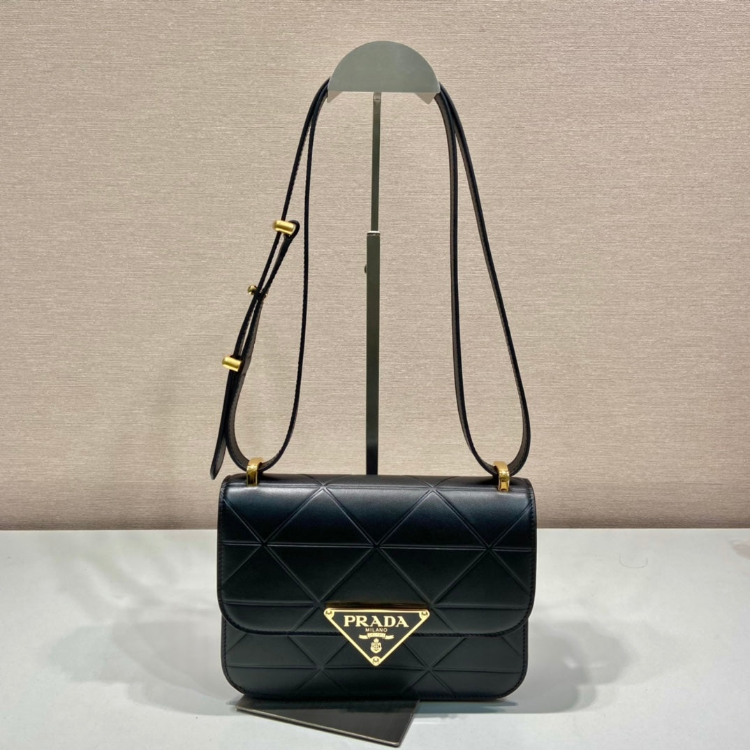 ＰＲＤＡ AIMÉE LEATHER SHOULDER BAG