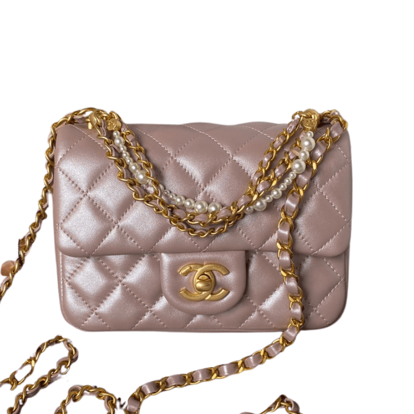 ＣＨＮＥＬ 24P CLASSIC HANDBAG PINK