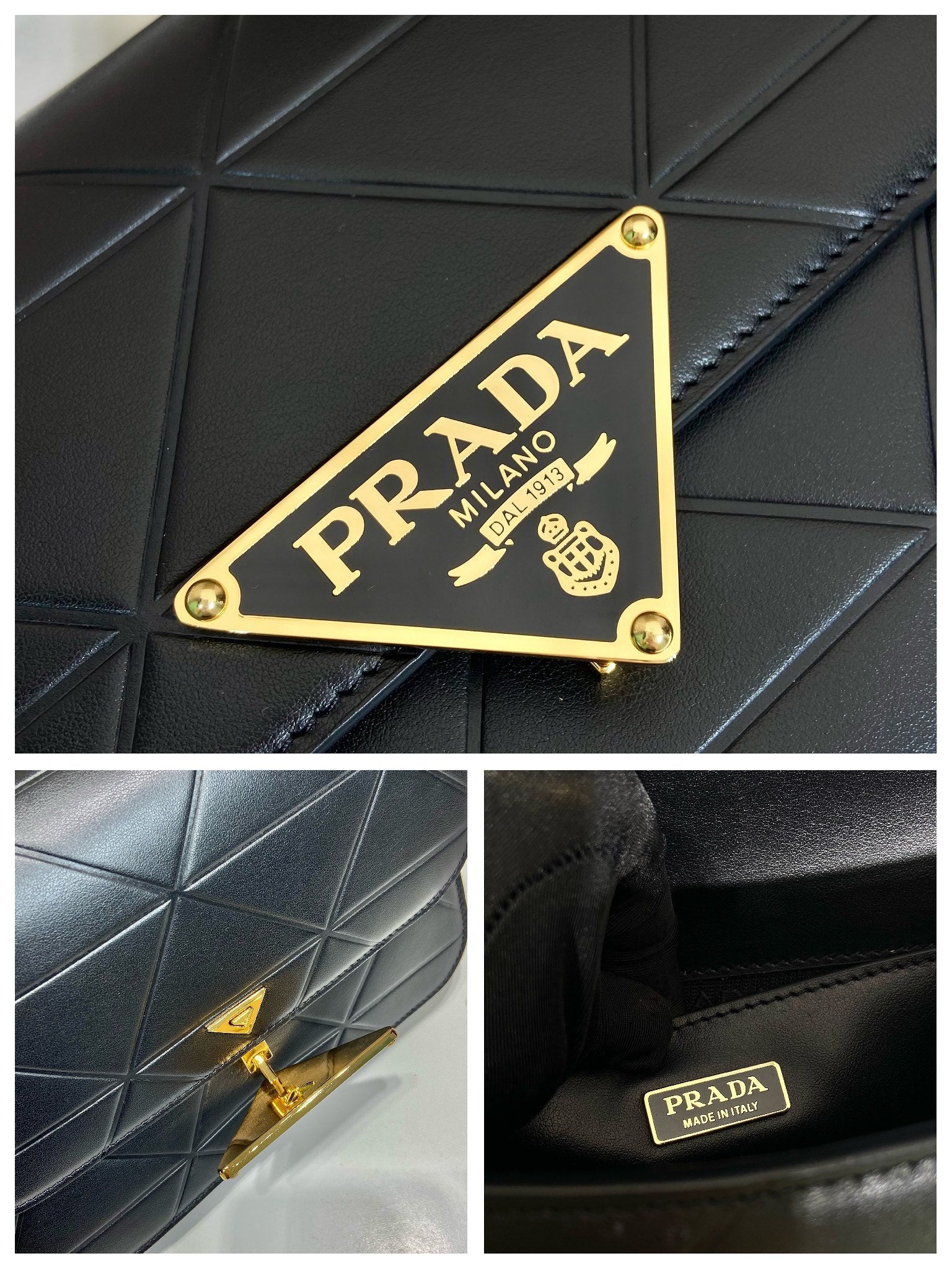 ＰＲＤＡ AIMÉE LEATHER SHOULDER BAG