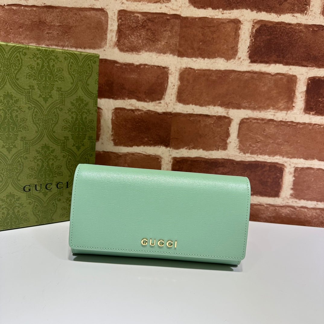 ＧＣＣＩCONTINENTAL WALLET SUMMER GREEN