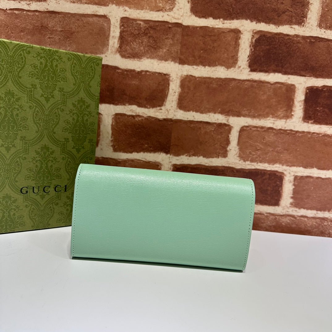 ＧＣＣＩCONTINENTAL WALLET SUMMER GREEN