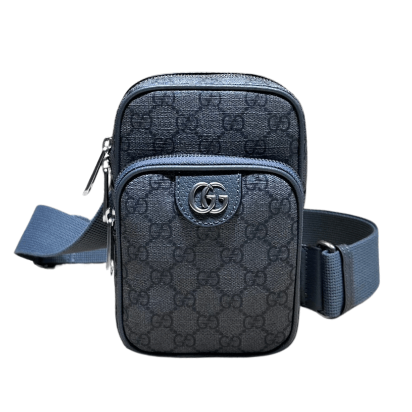 ＧＣＣＩOPHIDIA MINI SHOULDER BAG GG SUPREME GRAY