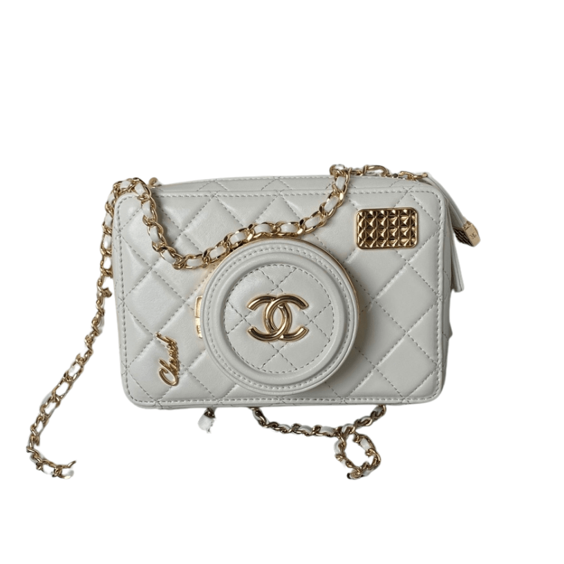 ＣＨＮＥＬCAMERA BAG WHITE