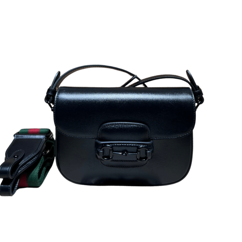 ＧＣＣＩHORSEBIT 1955 SHOULDER SMALL BAG BLACK