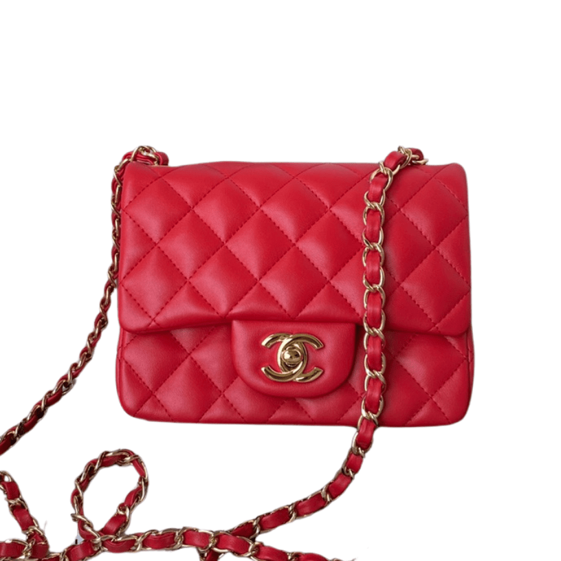 ＣＨＮＥＬCLASSIC FLAP BAG RED