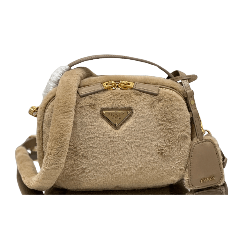 ＰＲＤＡ ODETTE SHEARLING MINI-BAG