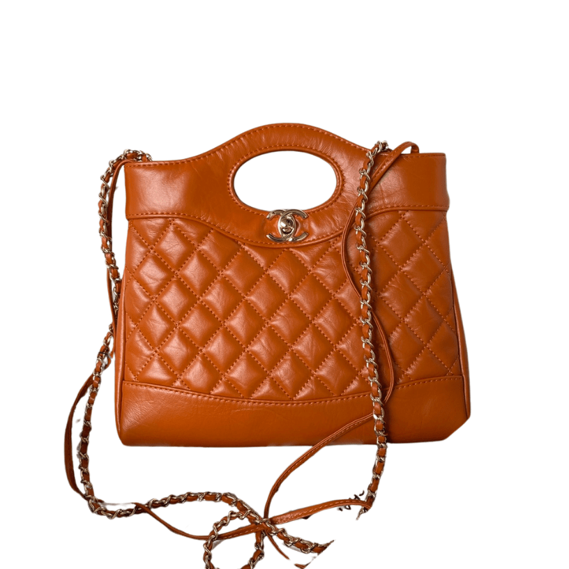 ＣＨＮＥＬ31 MINI SHOPPING BAG BROWN