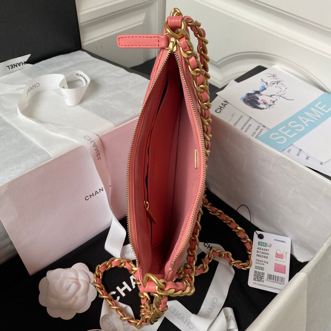 ＣＨＮＥＬ23B HOBO SHOULDER BAG PINK