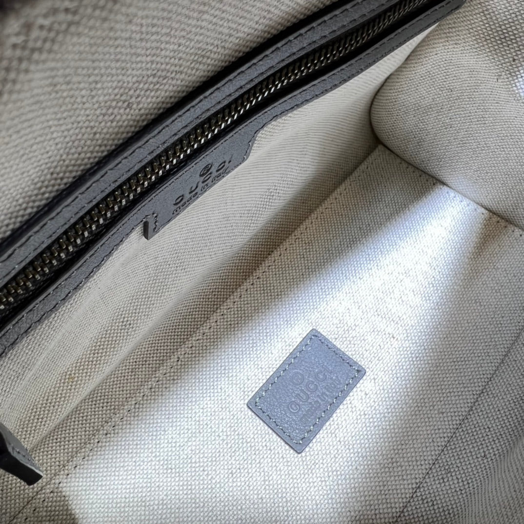 ＧＣＣＩGG SMALL TOP HANDLE BAG SLATE GRAY