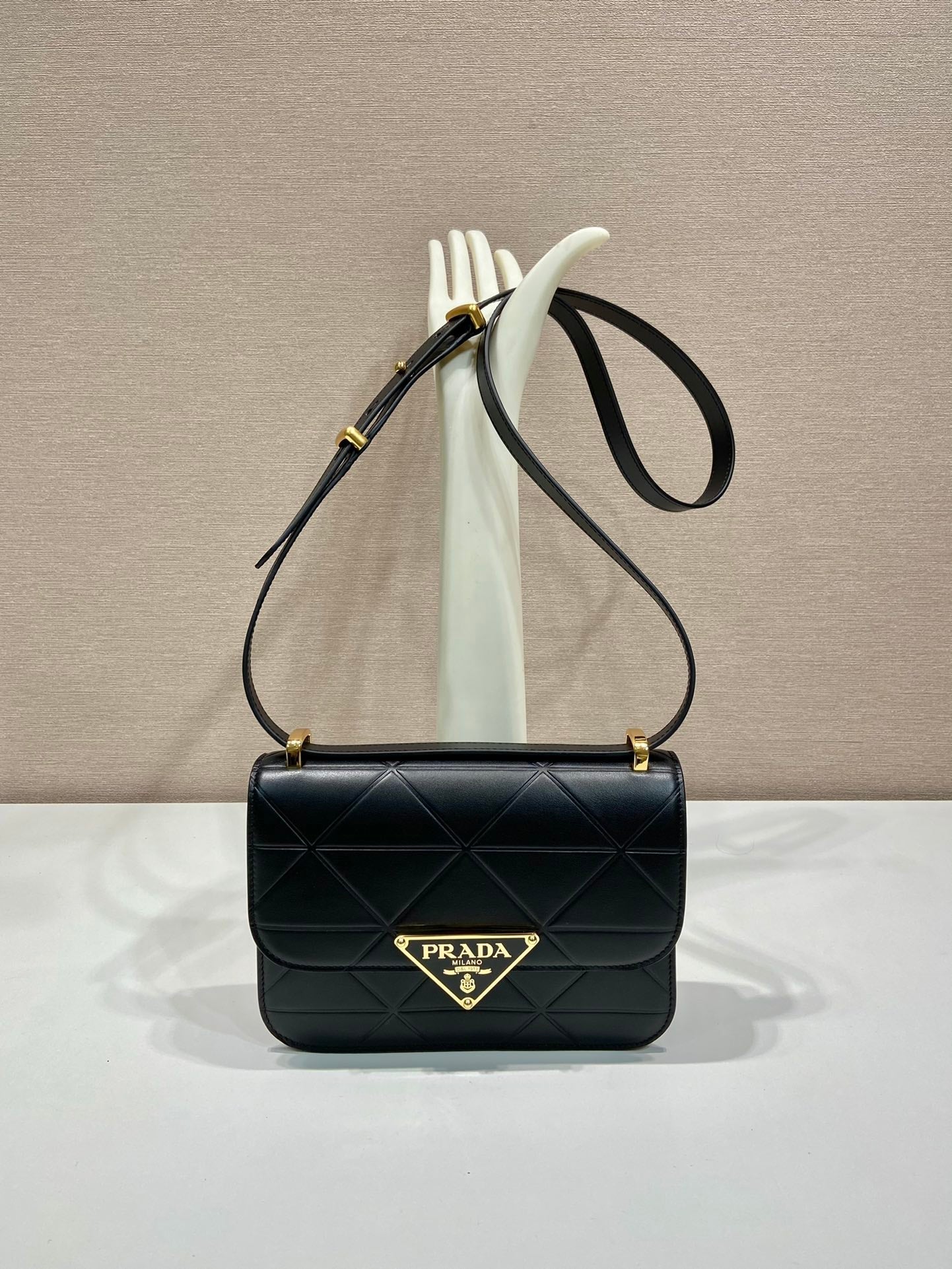 ＰＲＤＡ AIMÉE LEATHER SHOULDER BAG