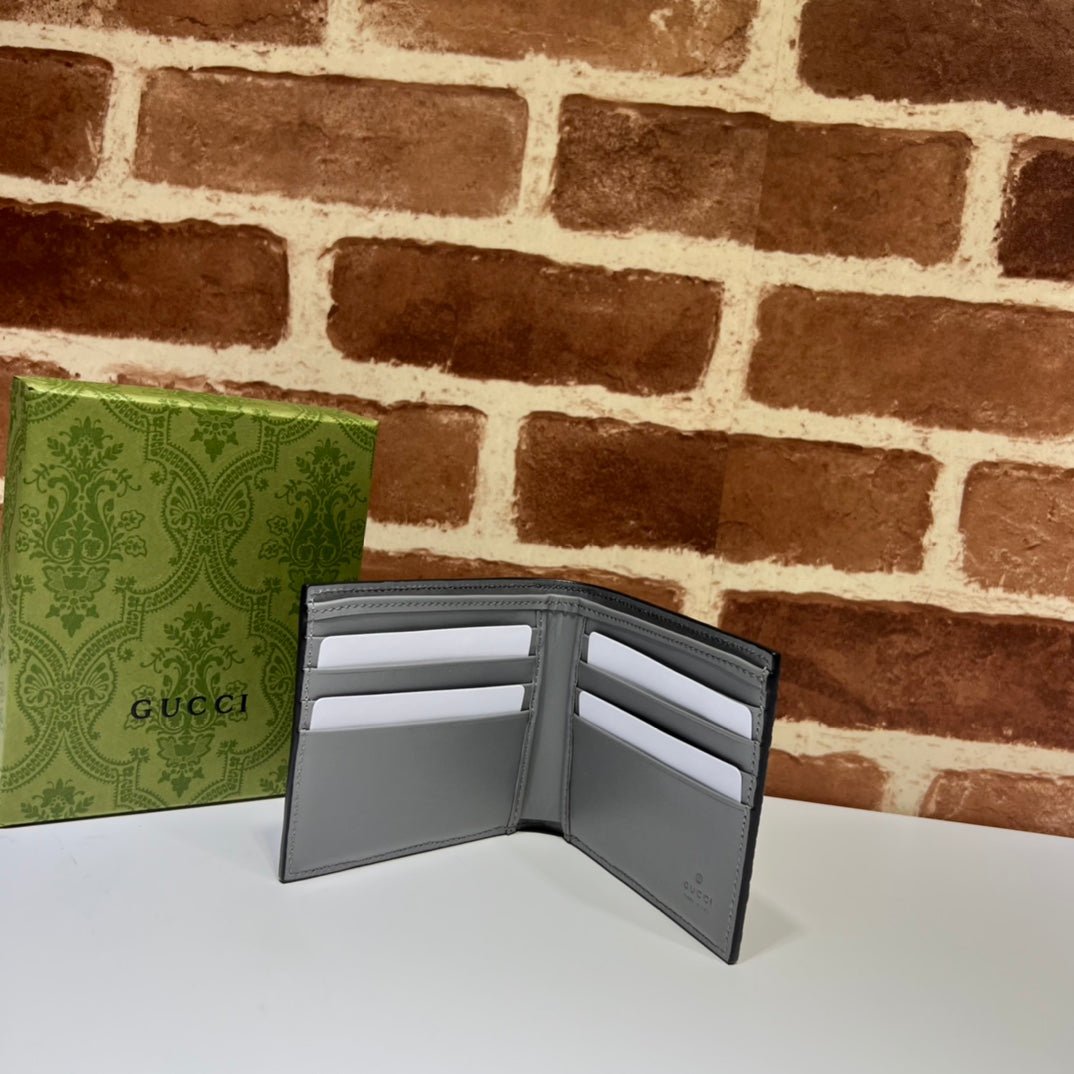 ＧＣＣＩGG MARMONT BI-FOLD CARD CASE WALLET GREY