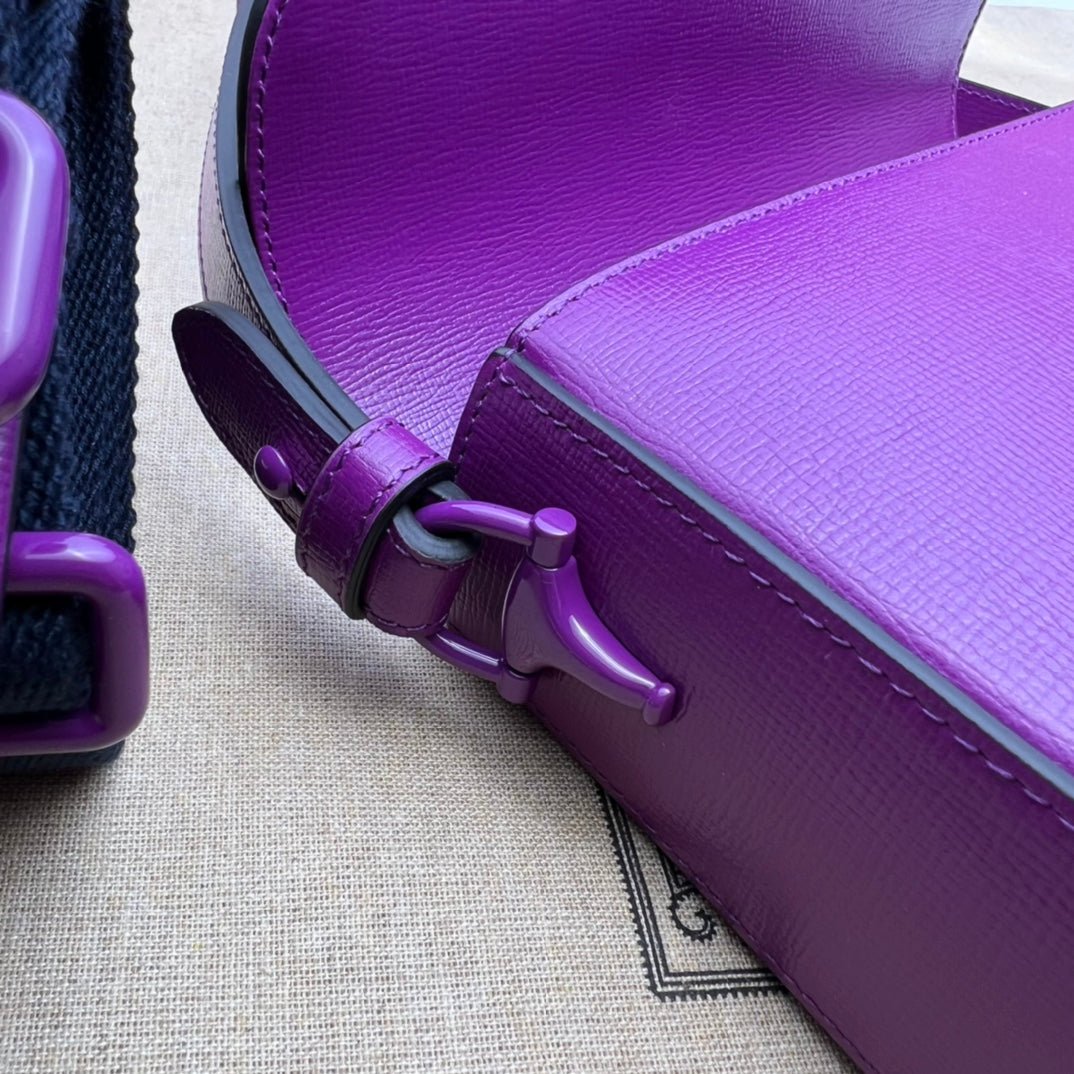 ＧＣＣＩHORSEBIT 1955 SHOULDER SMALL BAG VIVID VIOLET