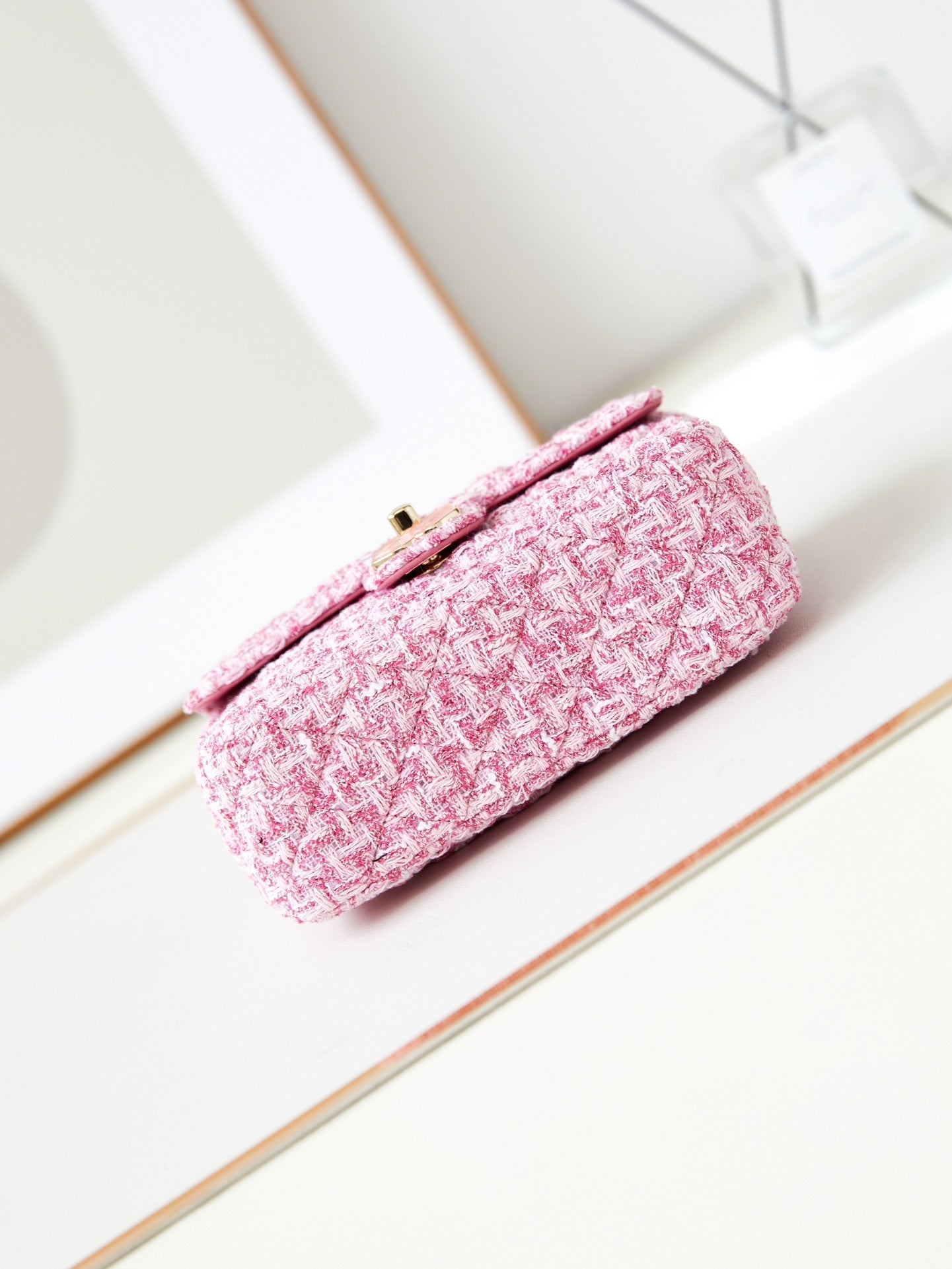 ＣＨＮＥＬTWEED CROSSBODY BAG PINK