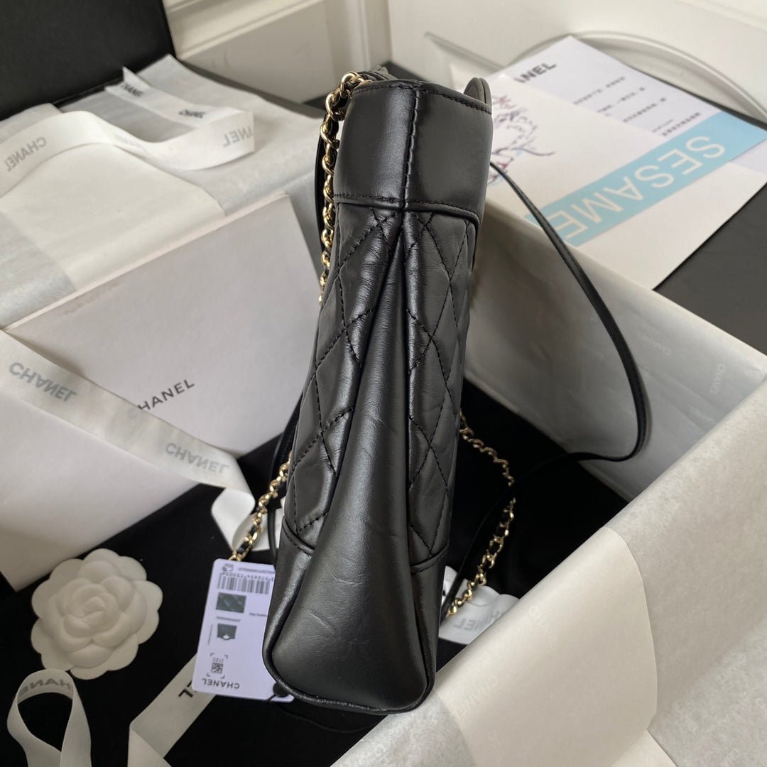 ＣＨＮＥＬ31 MINI SHOPPING BAG BLACK