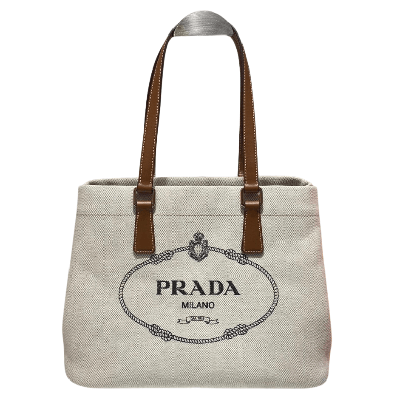 ＰＲＤＡ LINEN BLEND TOTE BAG
