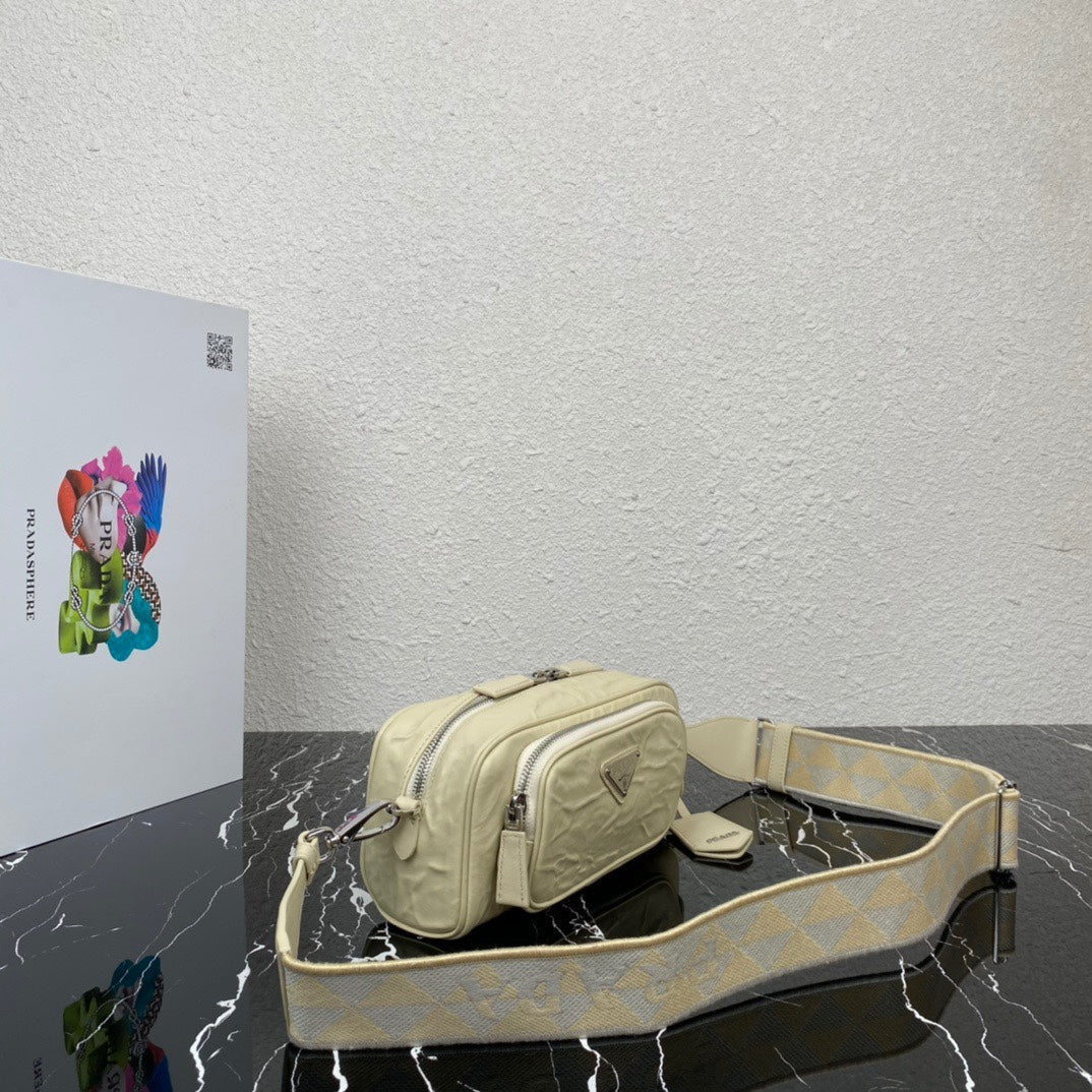 ＰＲＤＡ NAPPA ANTIQUE MULTI-POCKET SHOULDER BAG BIEGE