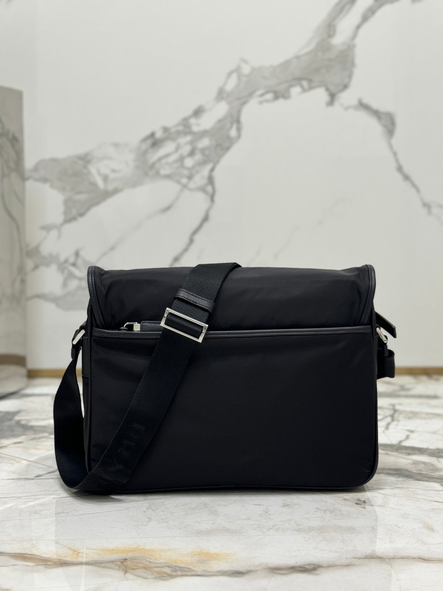 ＰＲＤＡ RE-NYLON AND SAFFIANO LEATHER SHOULDER BAG