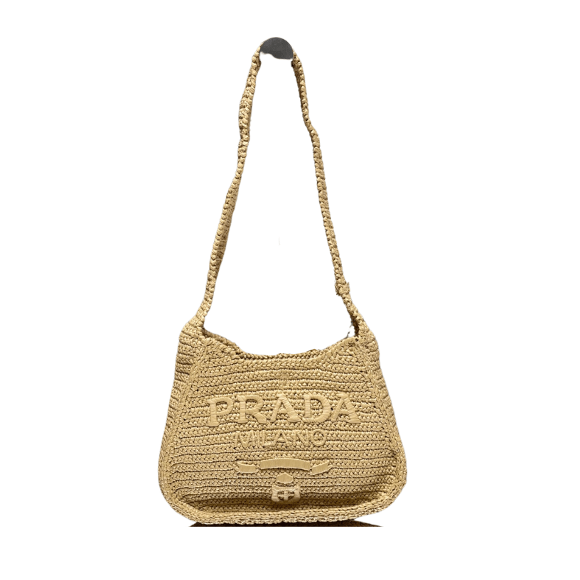 ＰＲＤＡ RAFFIA SHOULDER BAG