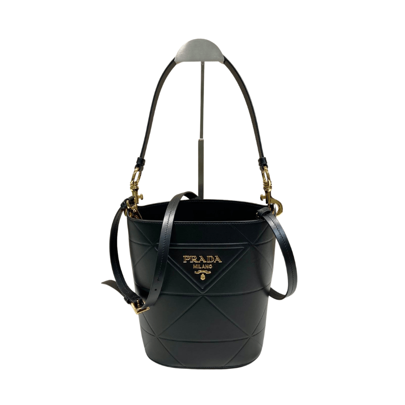 ＰＲＤＡ LEATHER BUCKET BAG