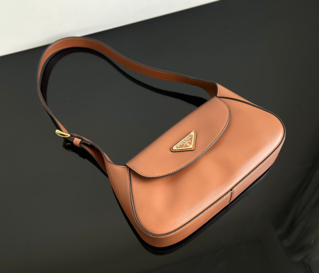 ＰＲＤＡ SMALL LEATHER SHOULDER BAG CARAMEL