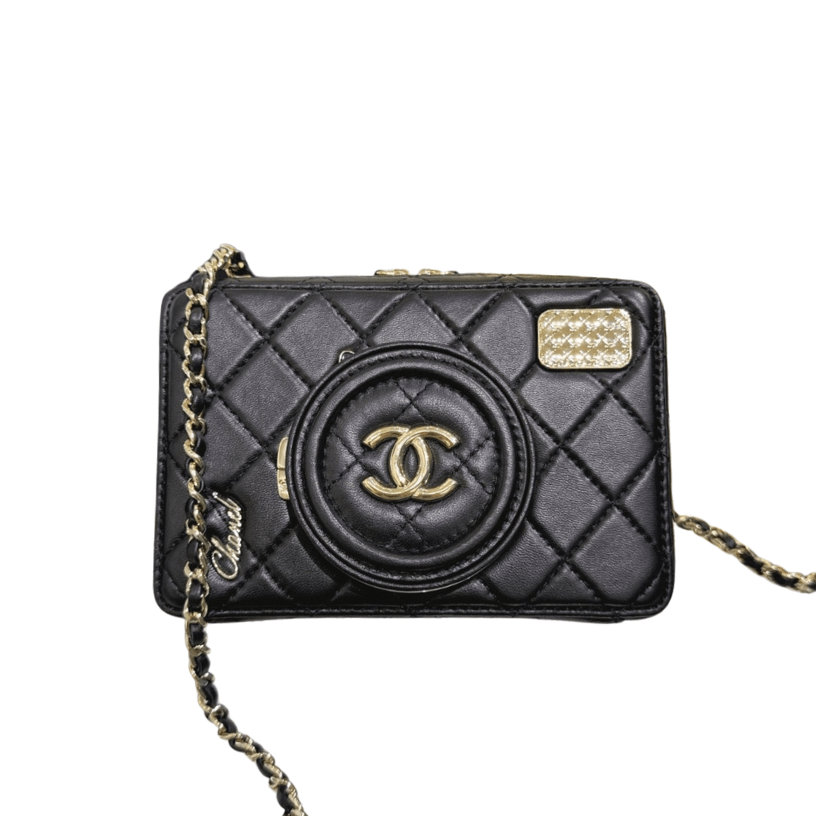 ＣＨＮＥＬCAMERA BAG BLACK