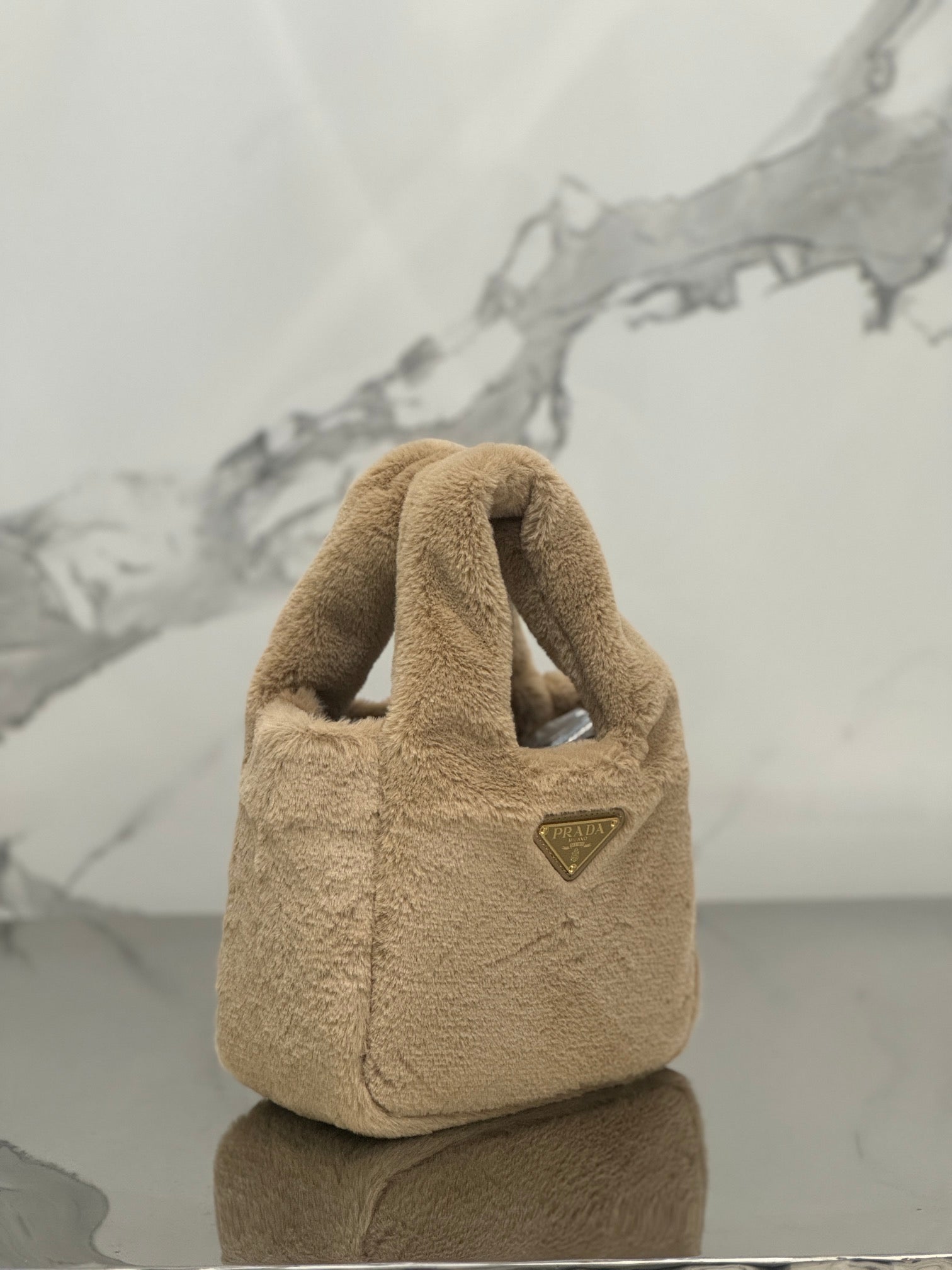 ＰＲＤＡ SHEARLING MINI HANDBAG