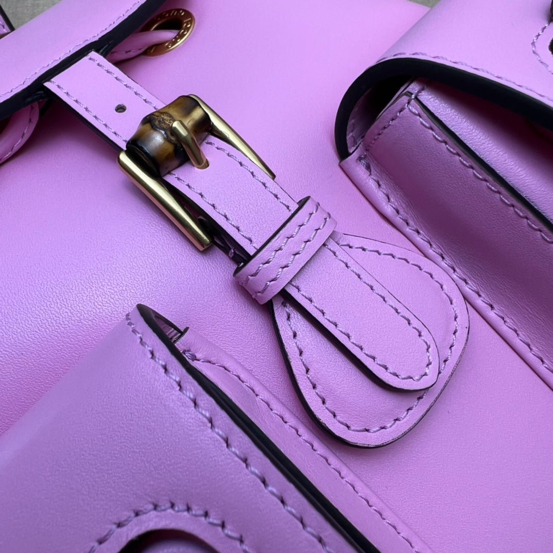 ＧＣＣＩSMALL BAMBOO BACKPACK PINK