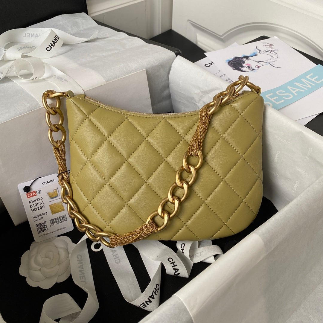 ＣＨＮＥＬHOBO BAG BRONZE