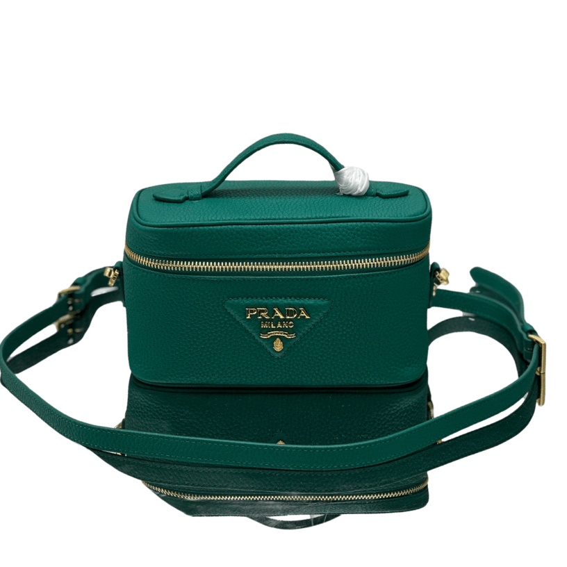 ＰＲＤＡ LEATHER MINI BAG GREEN