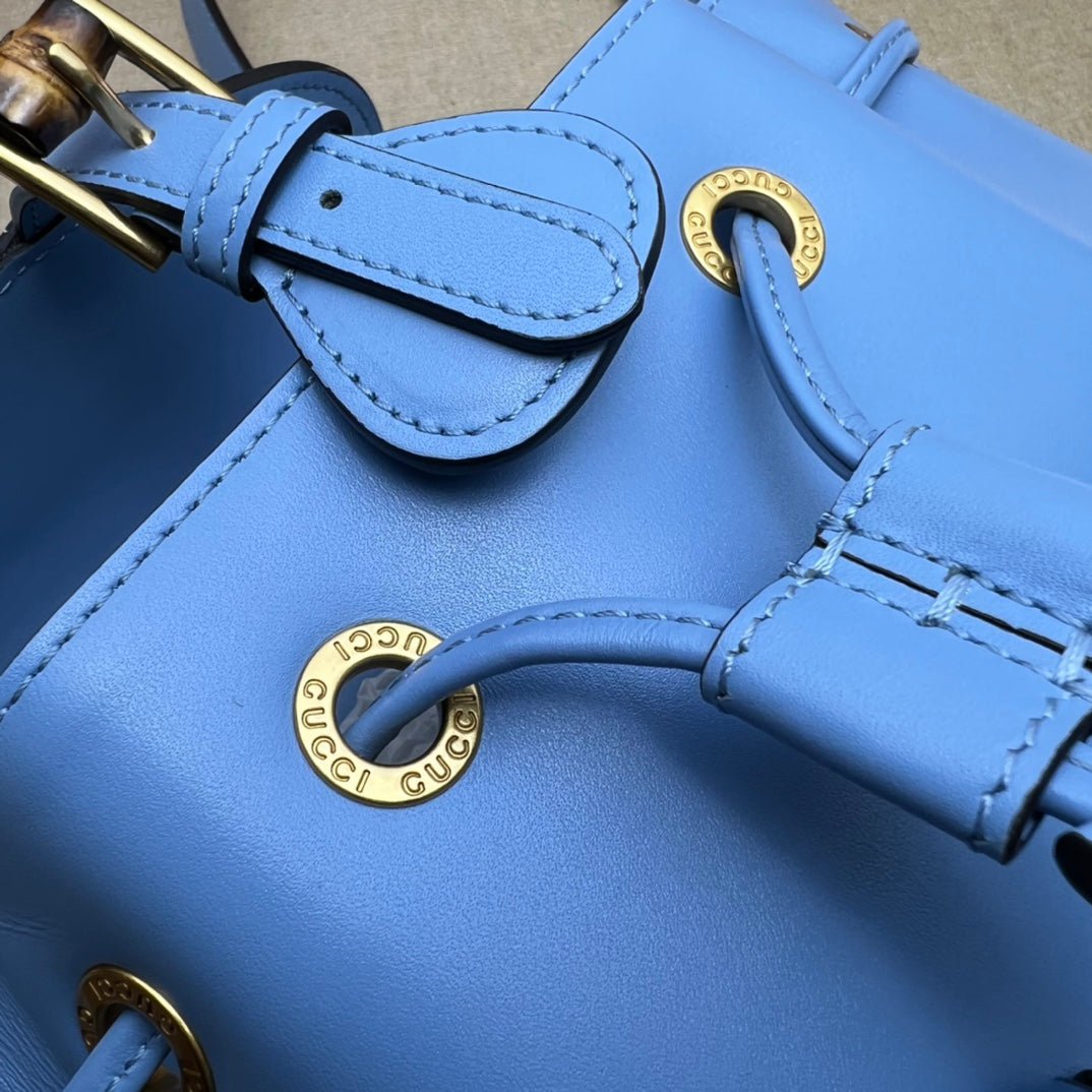 ＧＣＣＩSMALL BAMBOO BACKPACK BLUE