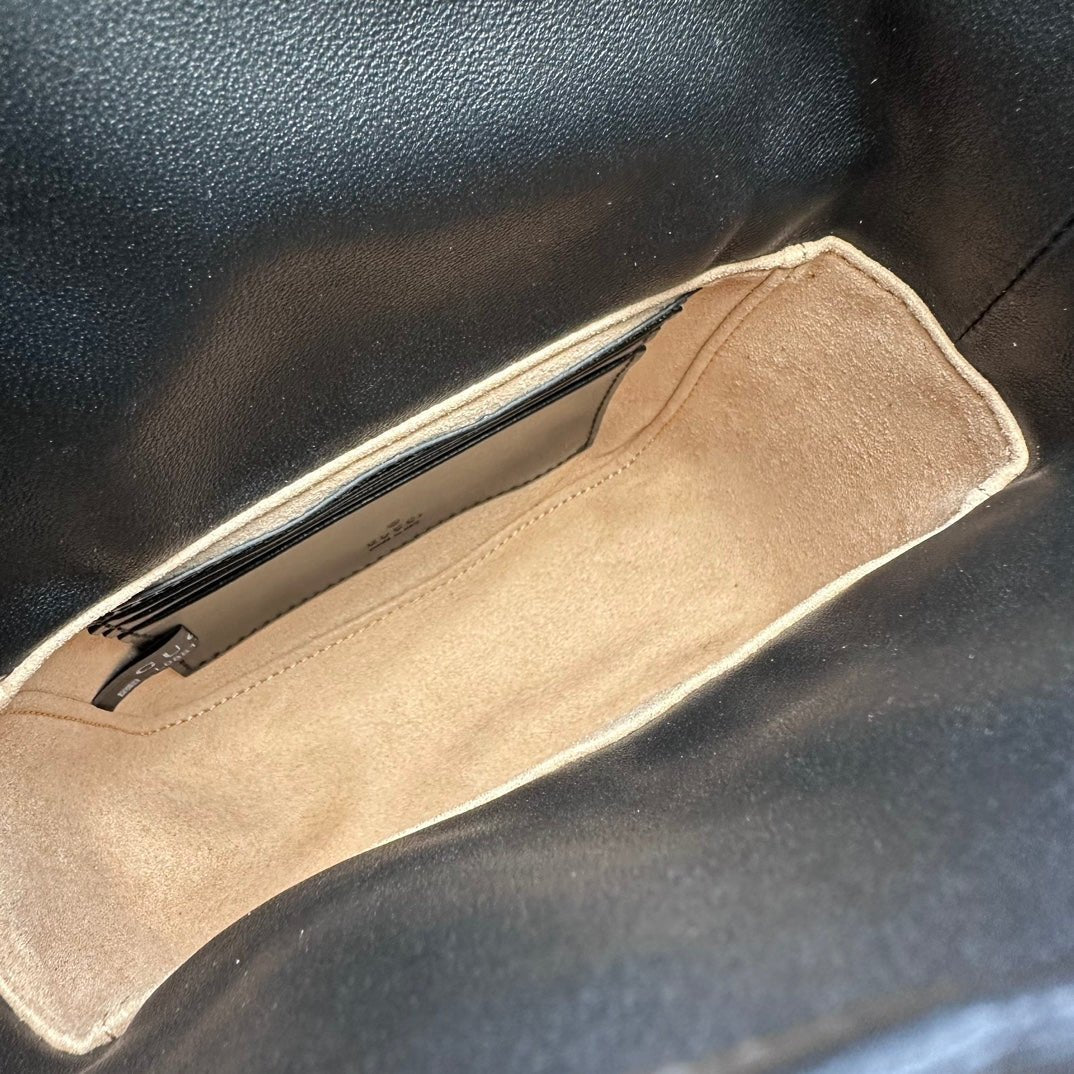 ＧＣＣＩGG MARMONT MINI BUCKET BAG BLACK