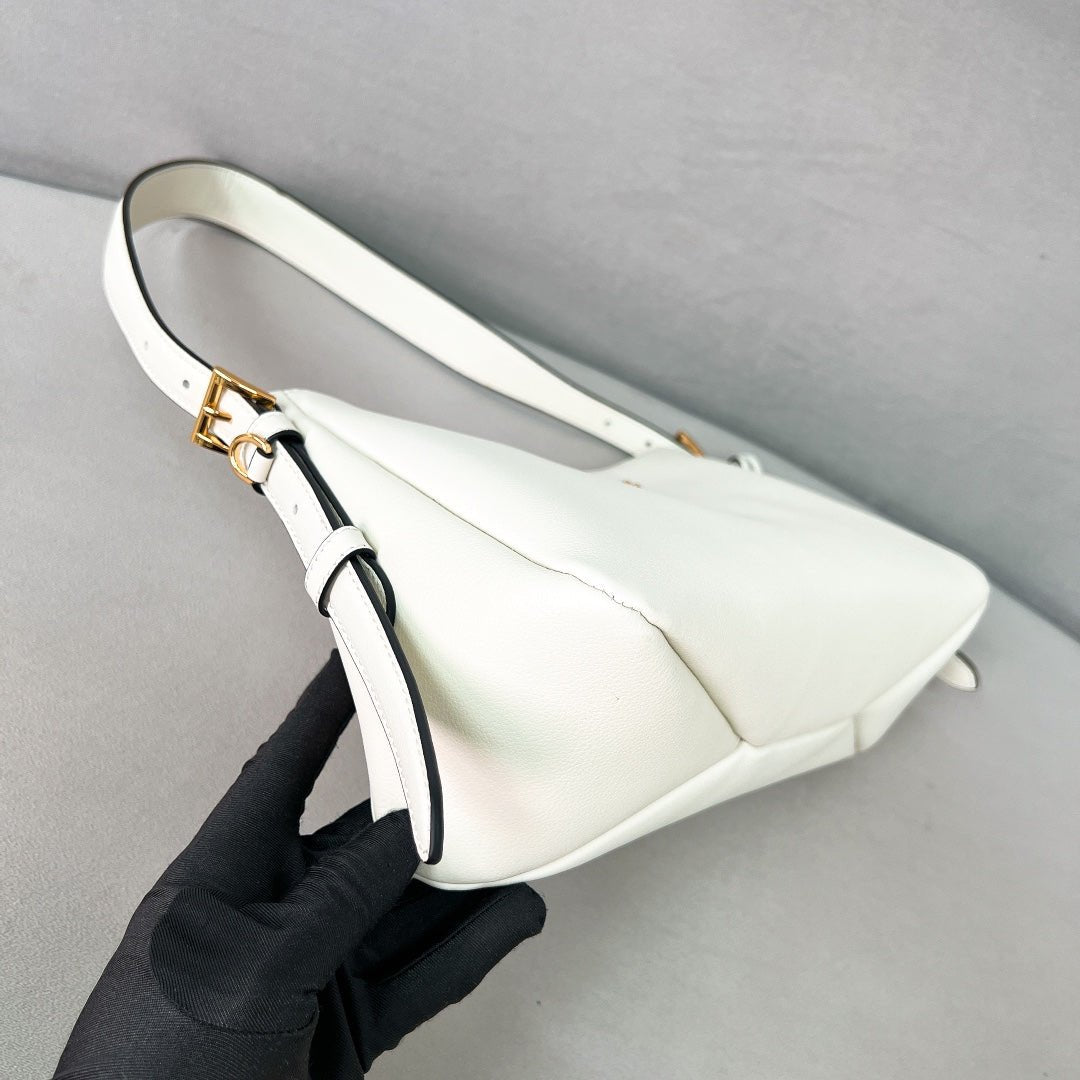 ＰＲＤＡ AIMÉE LARGE LEATHER SHOULDER BAG WHITE