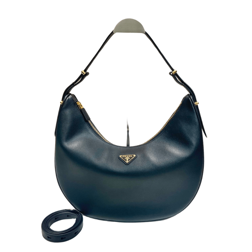 ＰＲＤＡ ARQUÉ LARGE LEATHER SHOULDER BAG