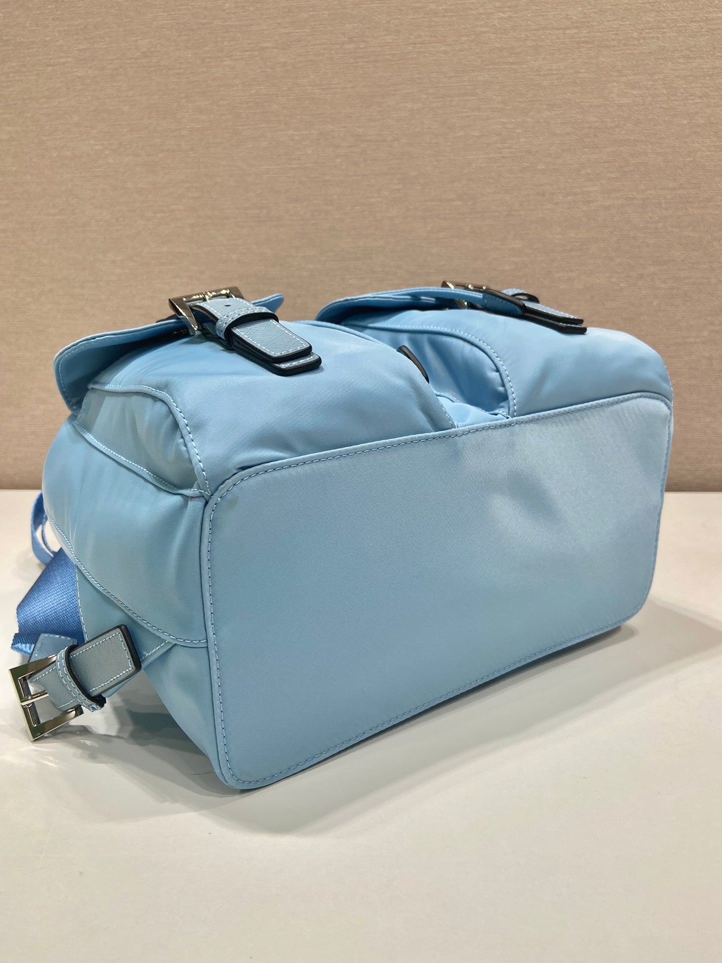 ＰＲＤＡ RE-NYLON BACKPACK LIGHT BLUE