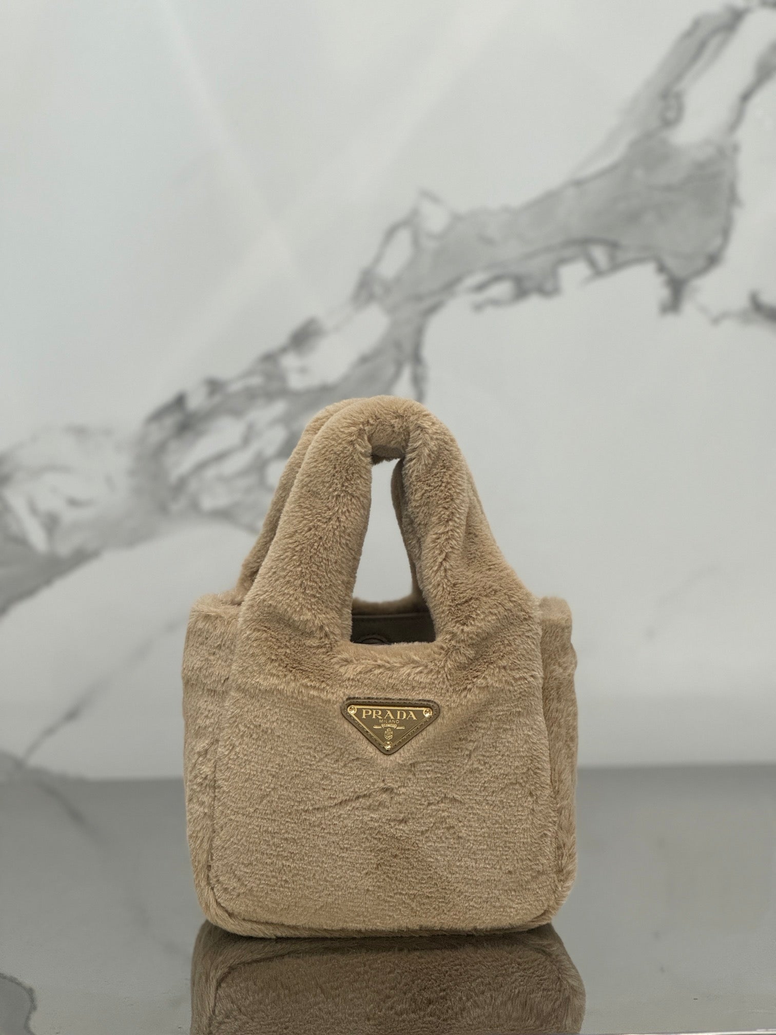 ＰＲＤＡ SHEARLING MINI HANDBAG