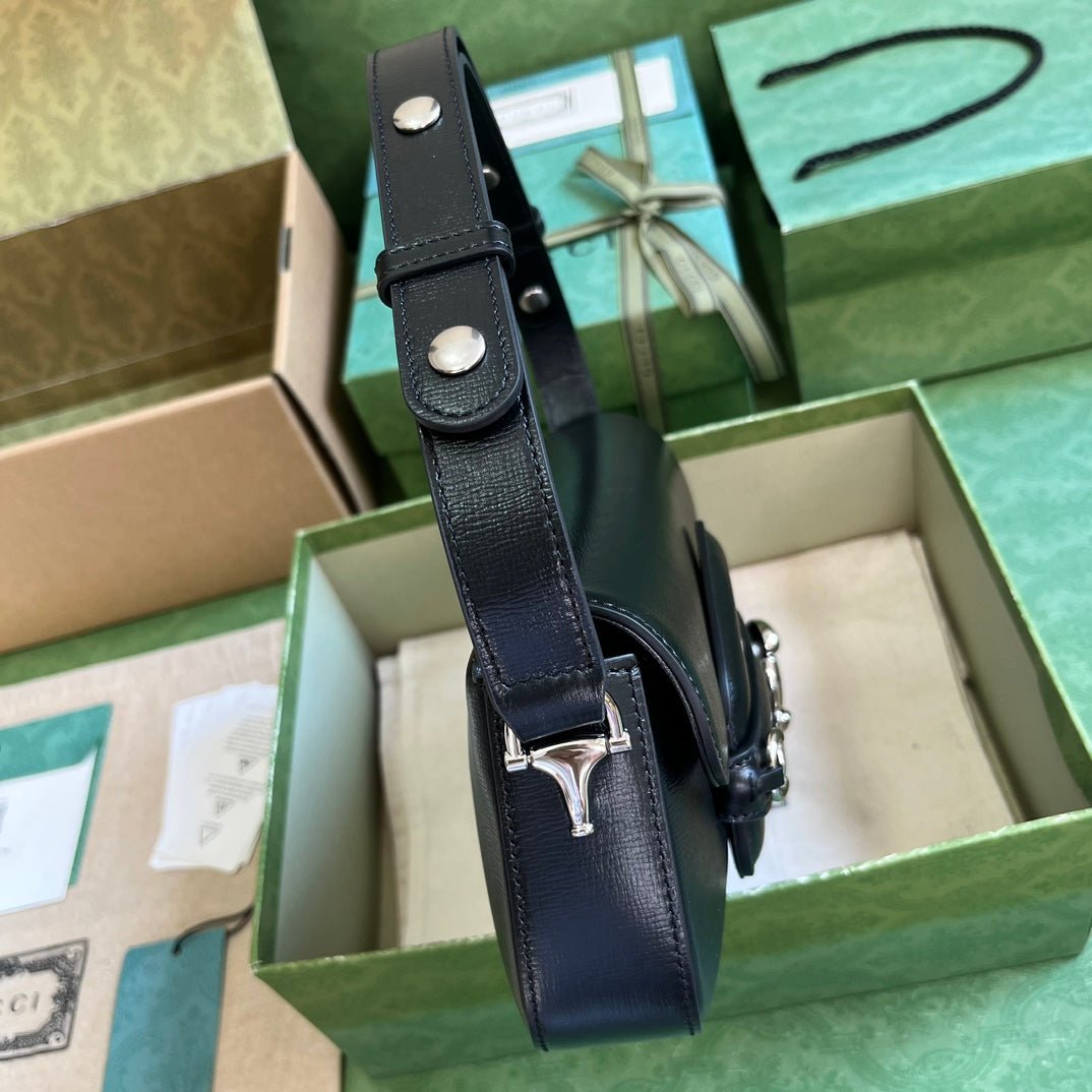 ＧＣＣＩHORSEBIT 1955 SMALL SHOULDER BAG BLACK