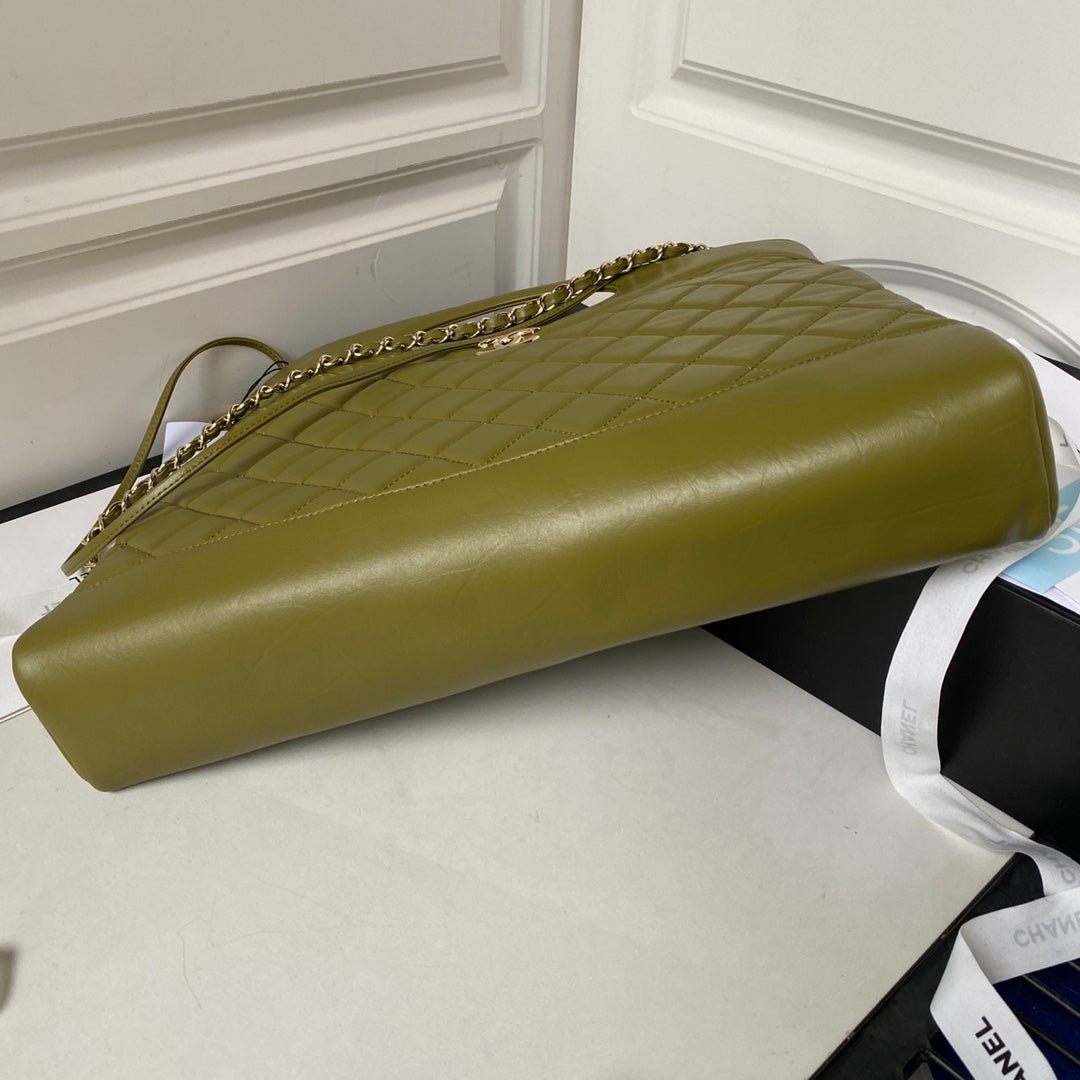 ＣＨＮＥＬ31 MINI SHOPPING BAG FIELD DRAB