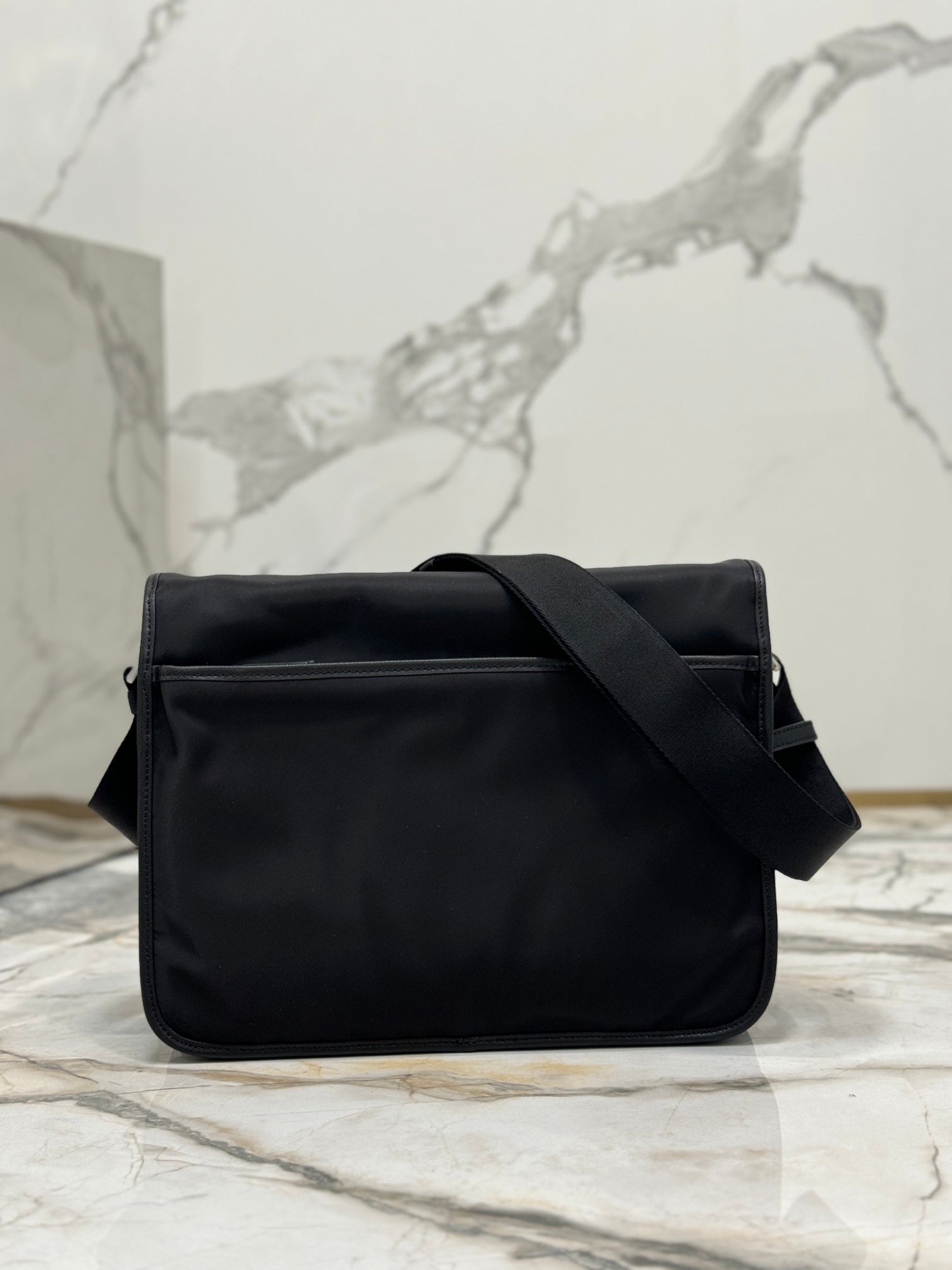 ＰＲＤＡ RE-NYLON AND SAFFIANO LEATHER SHOULDER BAG