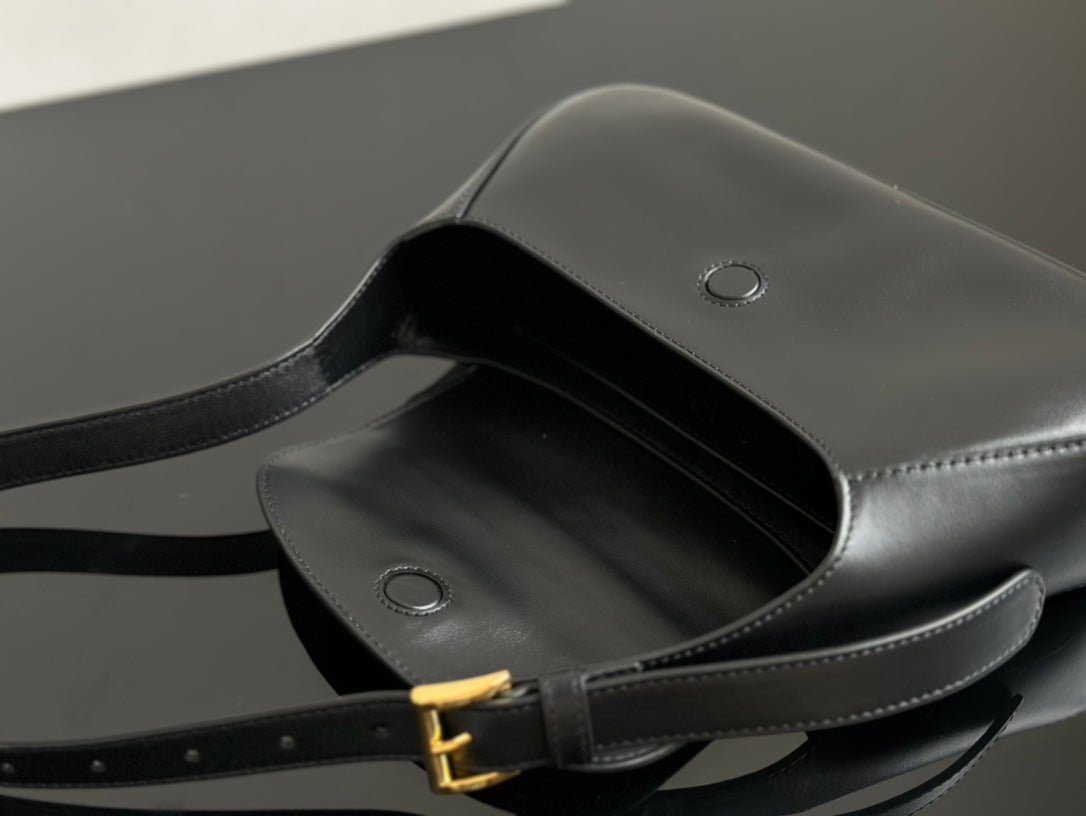 ＰＲＤＡ SMALL LEATHER SHOULDER BAG BLACK