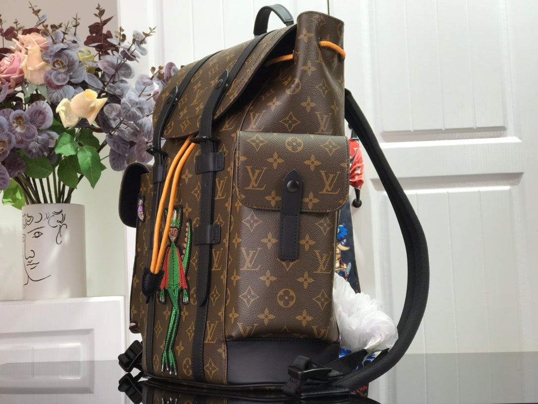 ＬＳ ＶＴＴＯＮ M41079 CHRISTOPHER BACKPACK BROWN