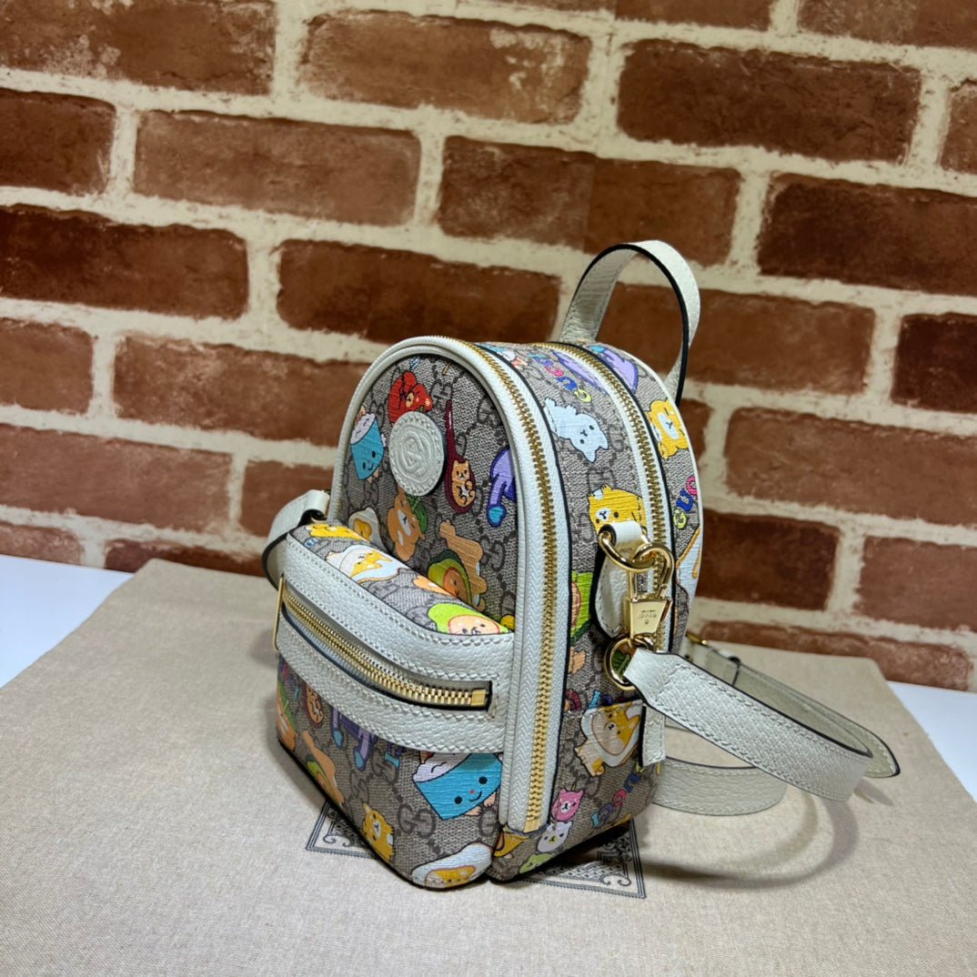 ＧＣＣＩOPHIDIA GG SMALL BACKPACK