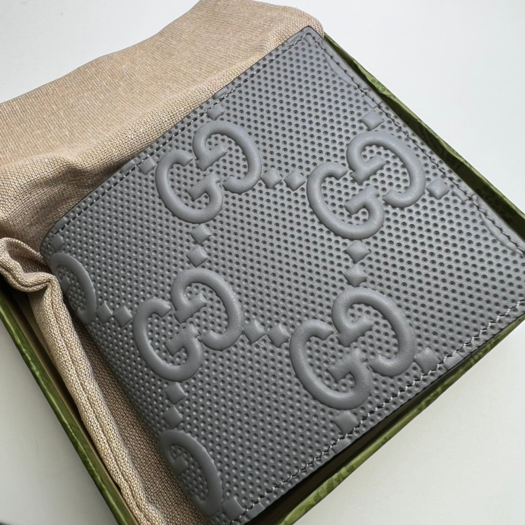 ＧＣＣＩGG MARMONT BI-FOLD CARD CASE WALLET GREY