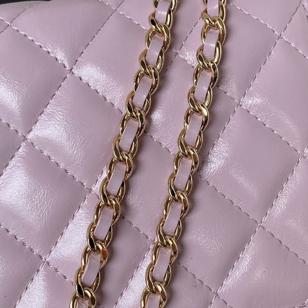 ＣＨＮＥＬCHAIN CLUTCH BAG PURPLE