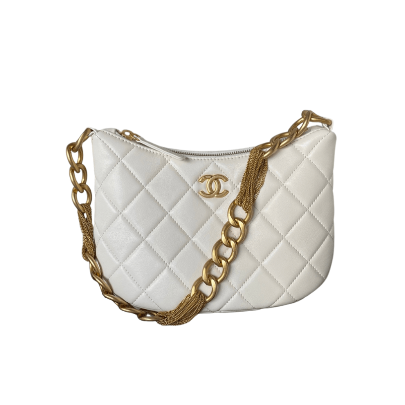 ＣＨＮＥＬHOBO BAG WHITE