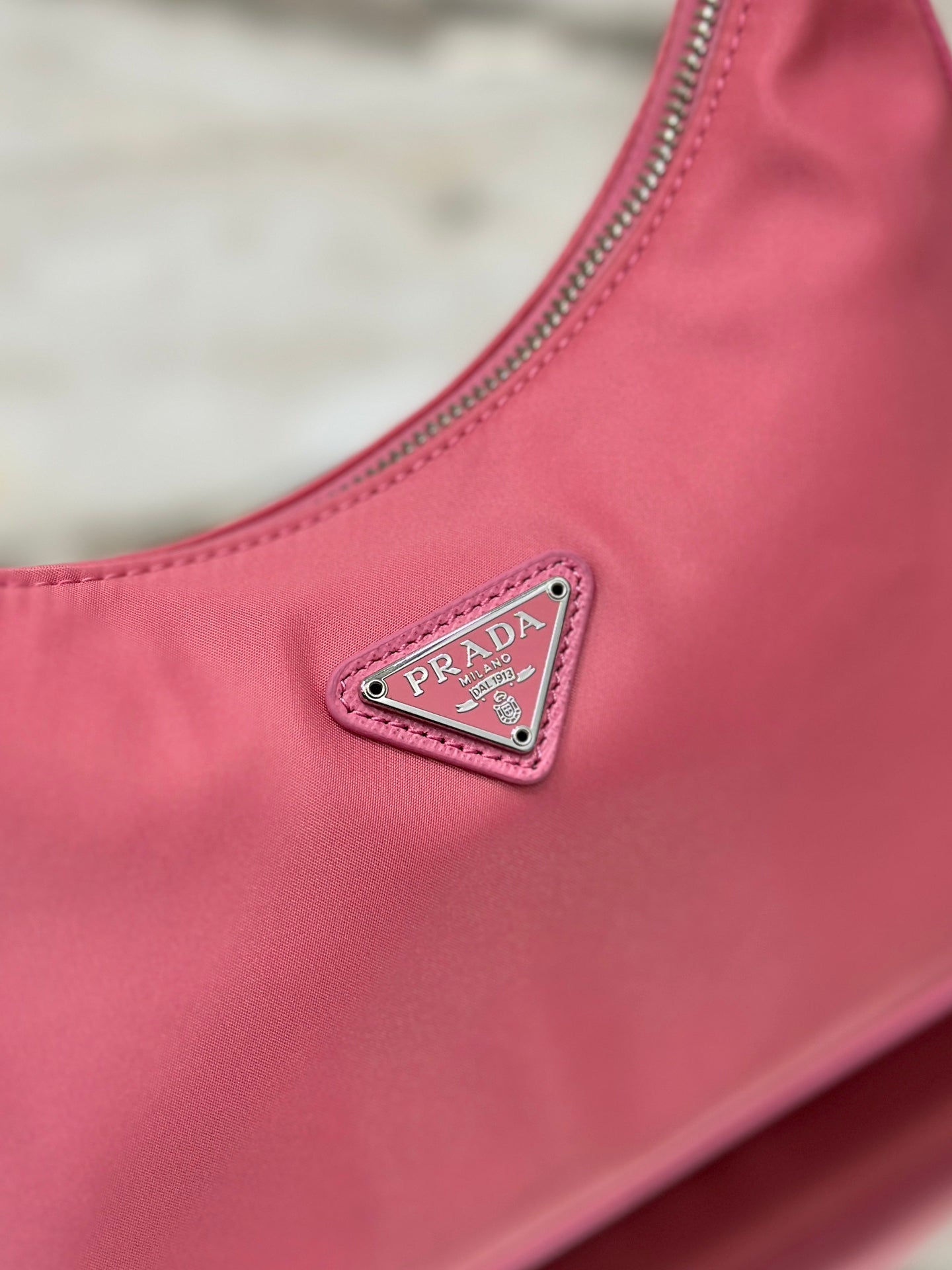 ＰＲＤＡ RE-EDITION 2005 RE-NYLON AND SAFFIANO MINI BAG PINK