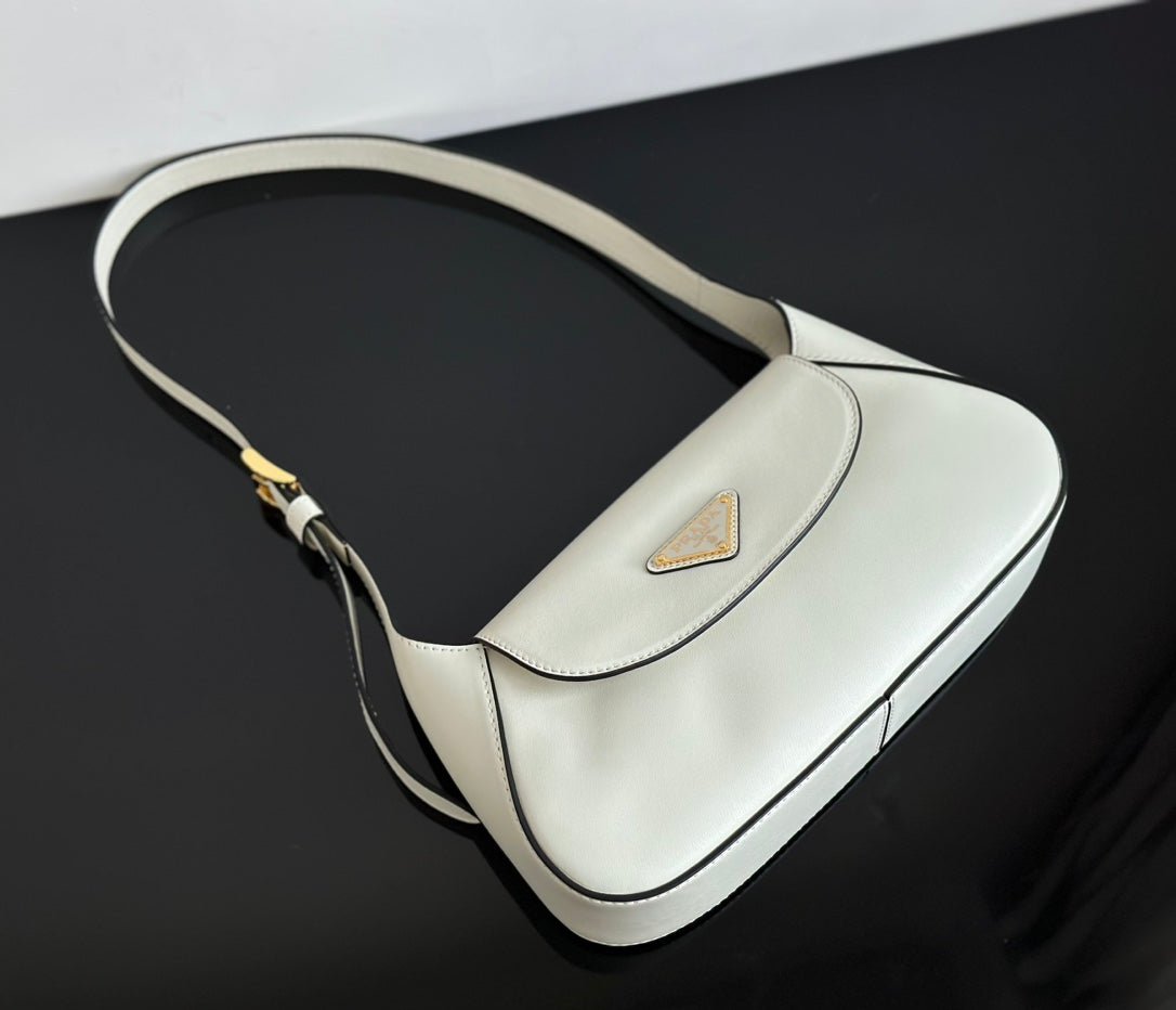 ＰＲＤＡ SMALL LEATHER SHOULDER BAG WHITE