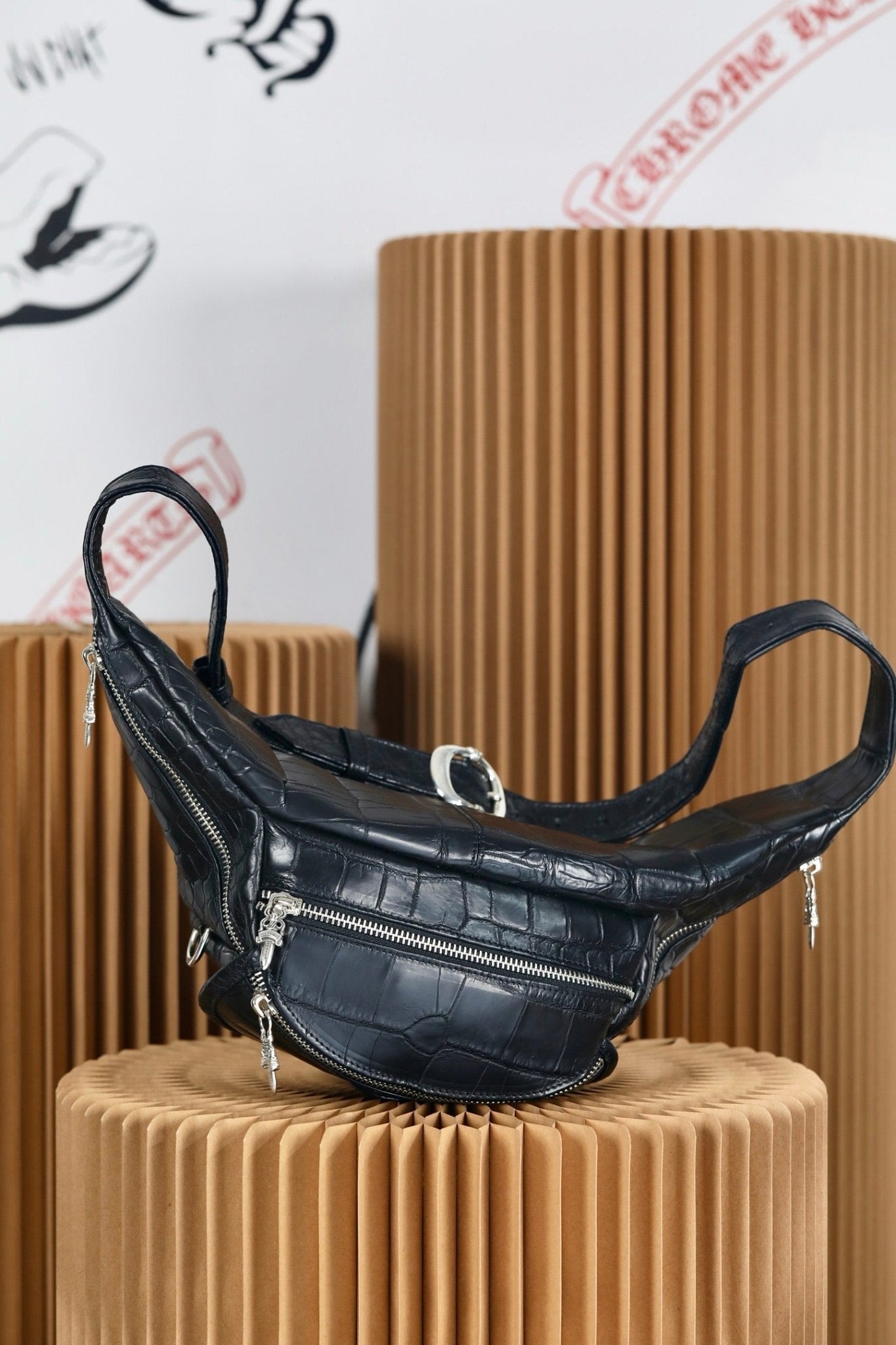 ＣＨＲＭ ＨＲＴＳ LEATHER SNAT PACK BLACK