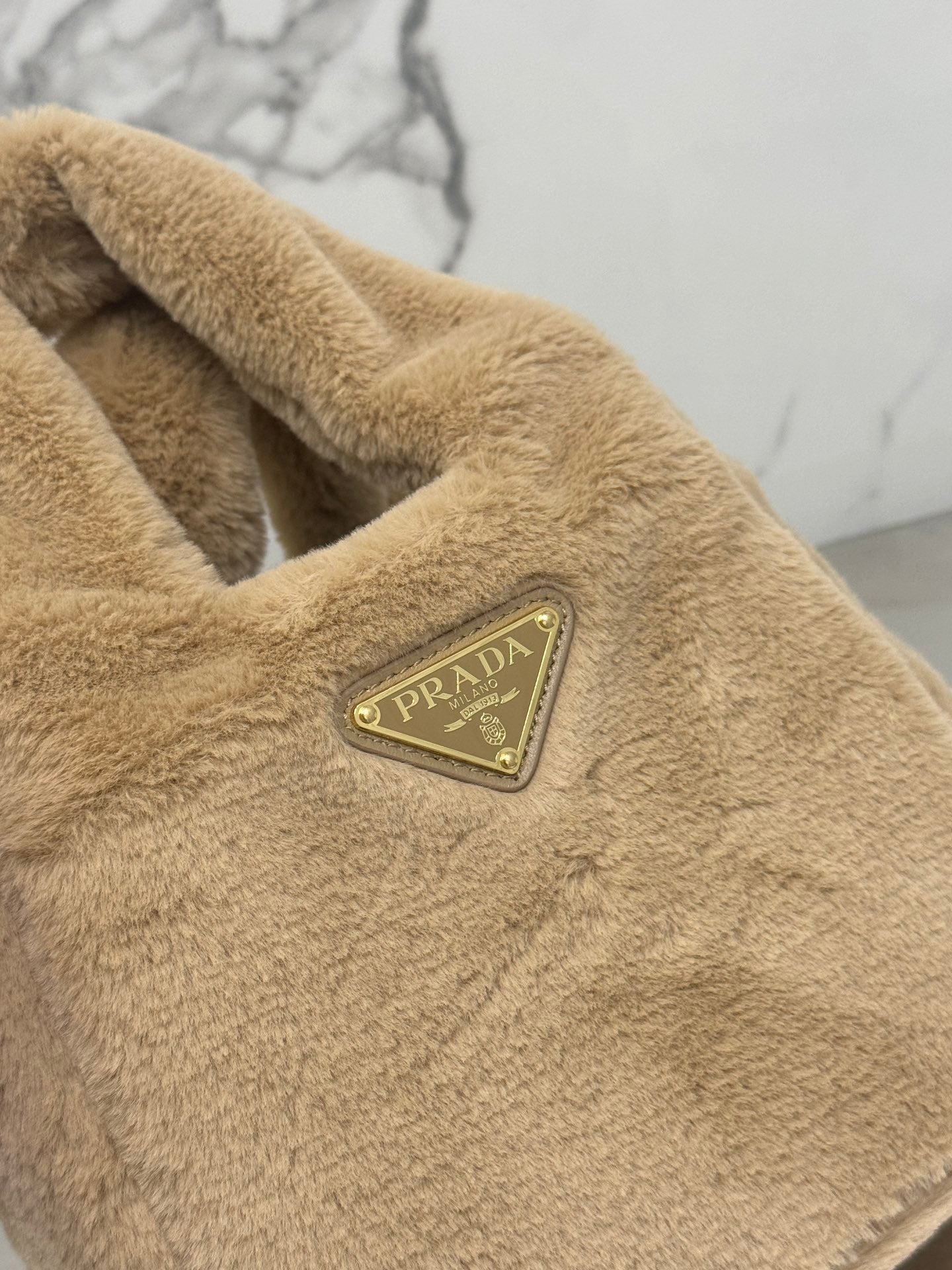 ＰＲＤＡ SHEARLING MINI HANDBAG