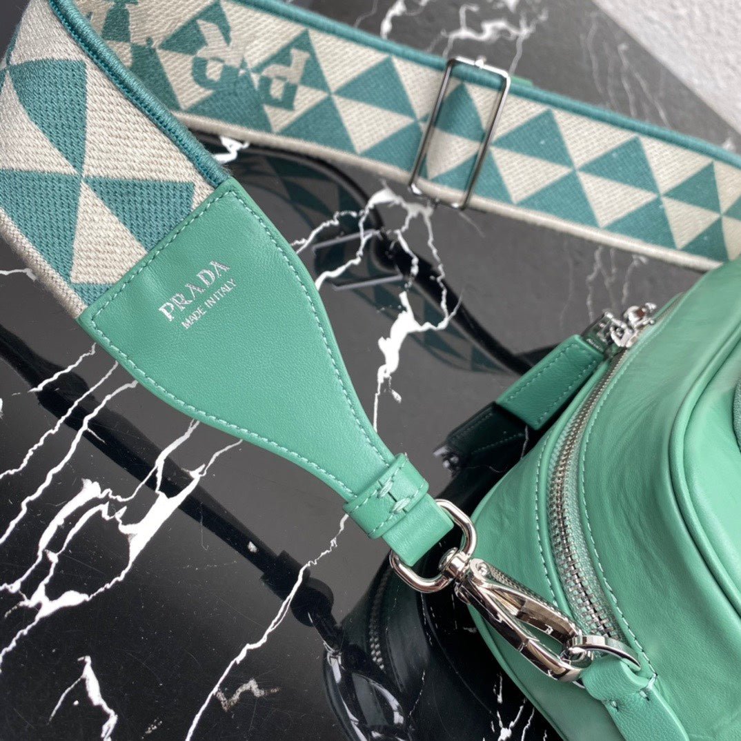 ＰＲＤＡ NAPPA ANTIQUE MULTI-POCKET SHOULDER BAG SAGE GREEN